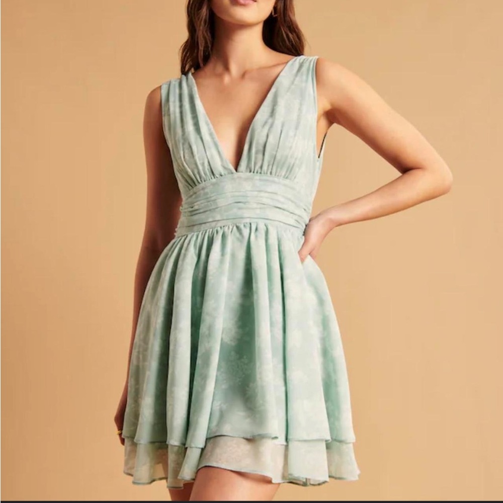 Abercrombie and Fitch Flirty Drama Mini Dress